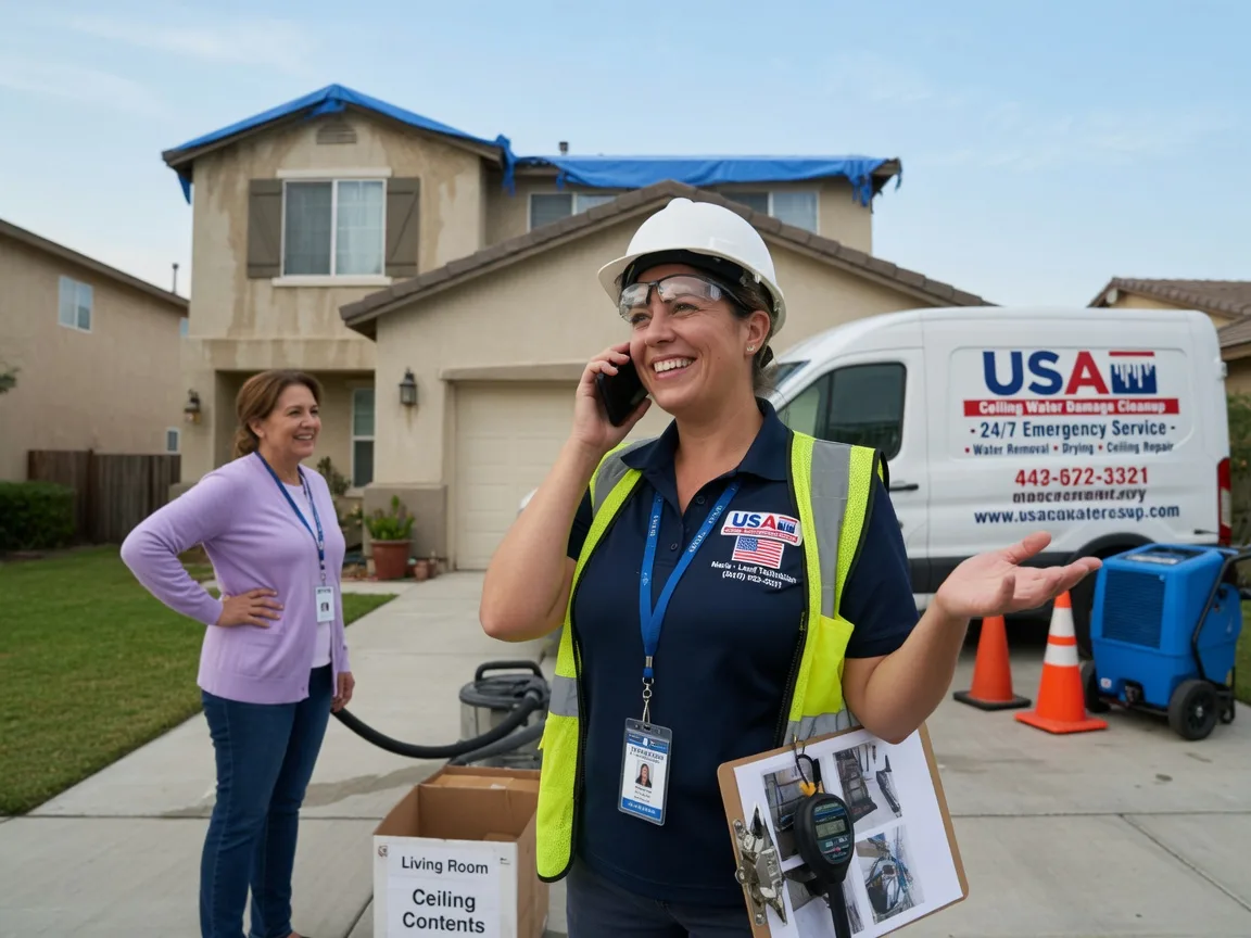 Ceiling Water Damage Restoration Highland, WI FAQs